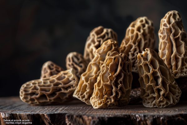 Délices et accords : morilles séchées haut de gamme